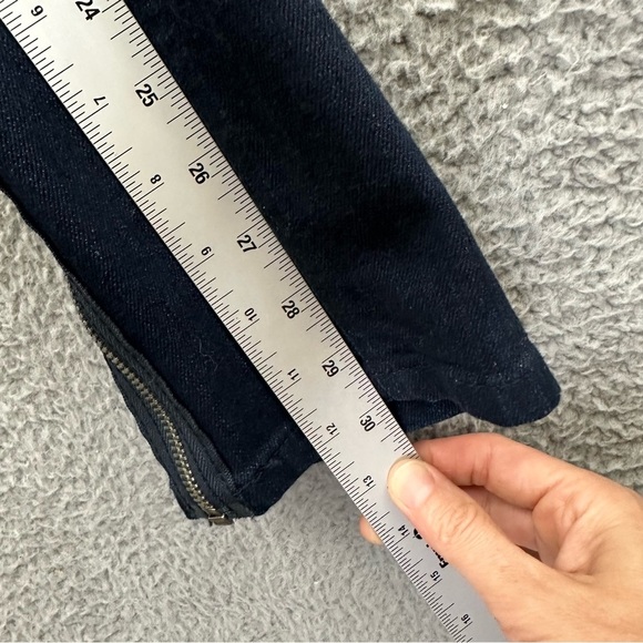 NWT Marc Jacobs Low Rise Skinny Jeans Zipper Dark Blue Women's 28 x 30 - Picture 9 of 9